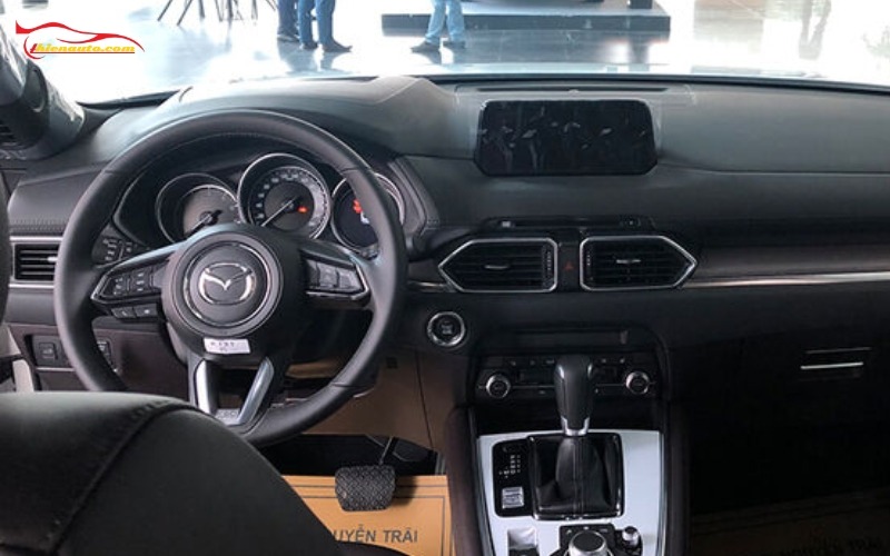 Đánh giá màn hình nguyên bản zin trên Mazda CX8 trước khi độ màn hình Android Mazda CX8