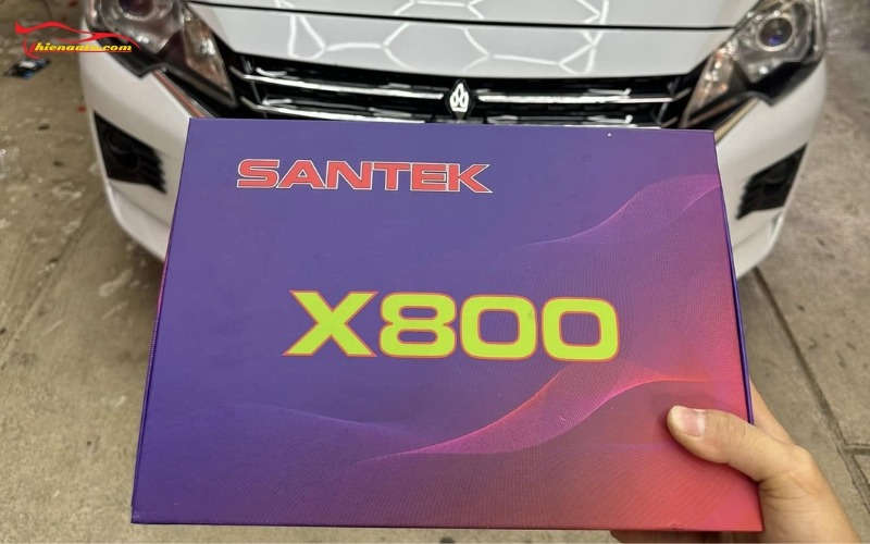 Độ màn hình Android Mitsubishi Attrage: Gía niêm yết màn hình Santek X800 6.300.000 VNĐ