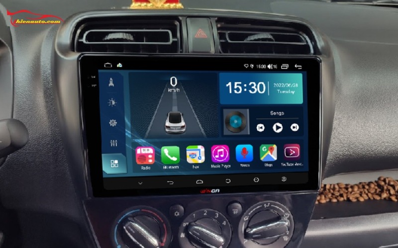 Độ màn hình Android Mitsubishi Attrage: Màn hình Android Winca S300+ QLED 2K