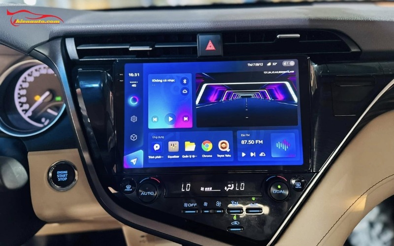 Độ màn hình Android Toyota Camry: Màn hình Android Teyes CC3