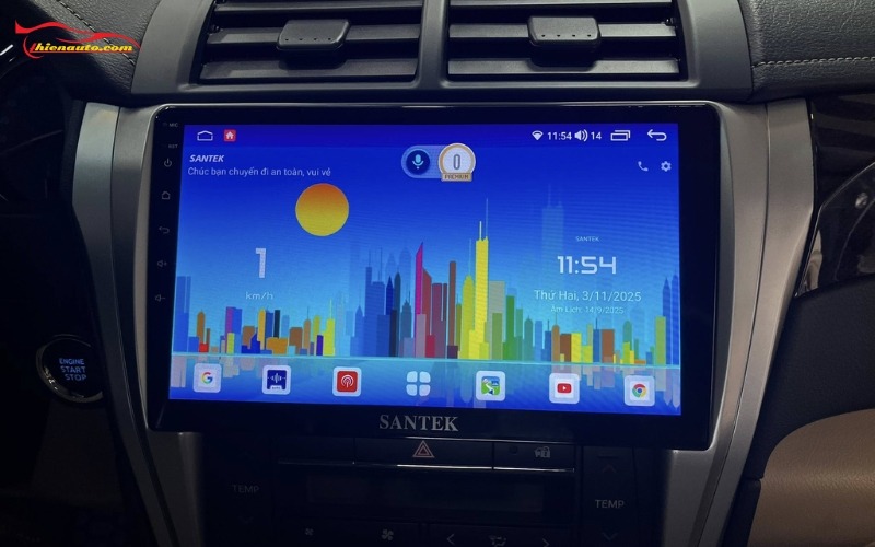 Màn hình Android Toyota Camry màn hình Android Santek 