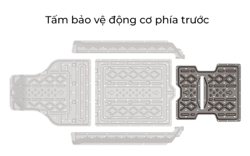 Tấm bảo vệ động cơ Geely EX2 phía trước