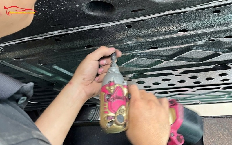 Tấm ốp bảo vệ pin Herio Green che chắn pin an toàn