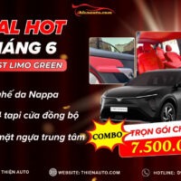 Baner khuyến mãi tháng 6 Thiện Auto