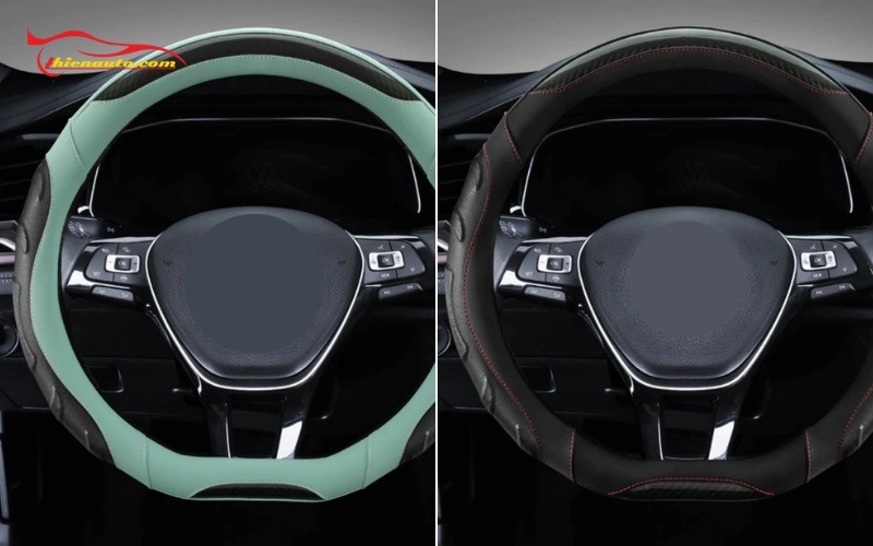 Bọc vô lăng Geely EX2 tăng thẩm mỹ nội thất xe