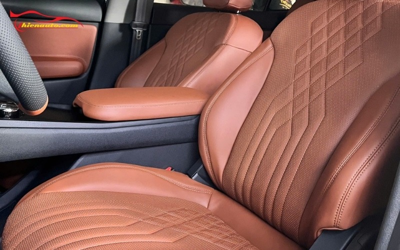 Combo gói độ Vinfast Limo Green trắng: Bọc tapi và yên ngựa