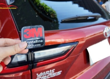 Dán phim cách nhiệt Toyota Yaris