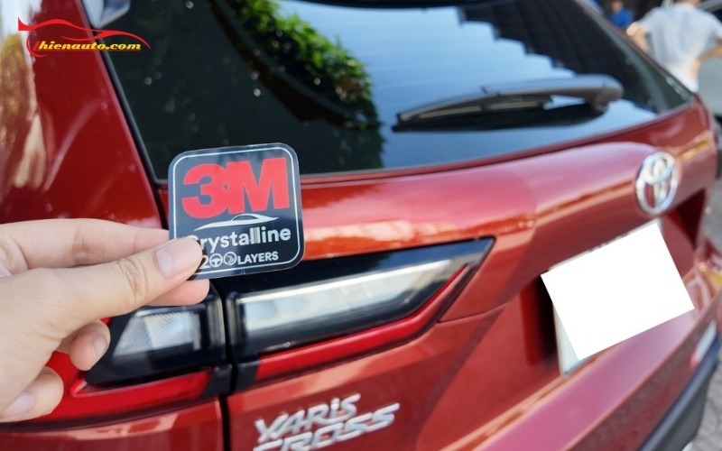 Dán phim cách nhiệt Toyota Yaris Dán phim cách nhiệt Toyota Yaris