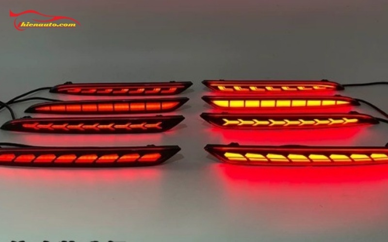 Đèn Led cản sau Geely EX2 đa dặng hiệu ứng