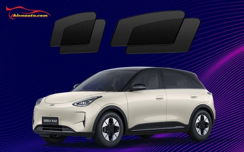Rèm che nắng Geely EX2 Rèm che nắng Geely EX2 bảo vệ nội thất xe