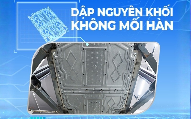 Tấm bảo vệ pin Vinfast VF9 Kata thép cường lực dập nguyên khối