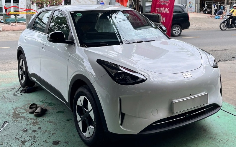 Dán phim PPF Geely EX2 Các vị trí dán phim PPF Geely EX2