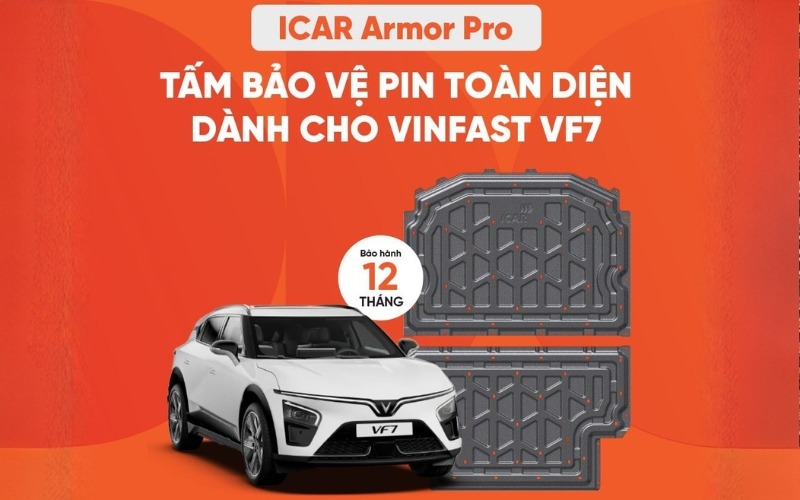 Tấm bảo vệ pin VinFast VF7 ICAR AMOR PRO