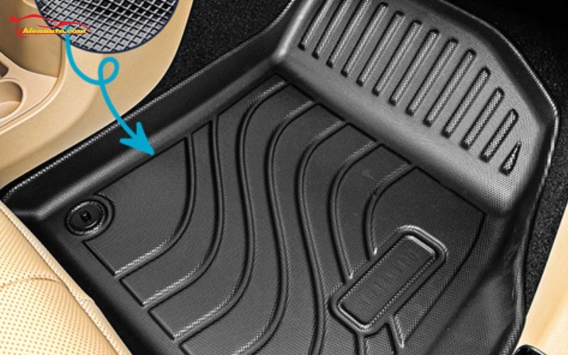 Thảm sàn nhựa TPE Geely EX2 Thảm lót sàn nhựa TPE Geely EX2 làm từ vật liệu nhựa TPE cao cấp, có thiết các khe rãnh