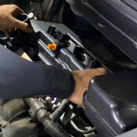 Thay nắp giàn cò Mitsubishi Xpander tại trung tâm chăm sóc độ xe nâng cấp xe ô tô Thiện Auto