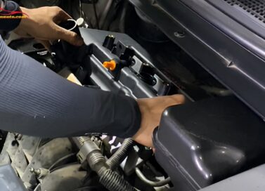 Thay nắp giàn cò Mitsubishi Xpander tại trung tâm chăm sóc độ xe nâng cấp xe ô tô Thiện Auto