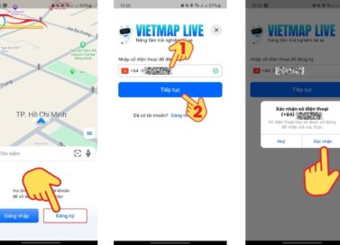 Cách cài đặt Vietmap Live