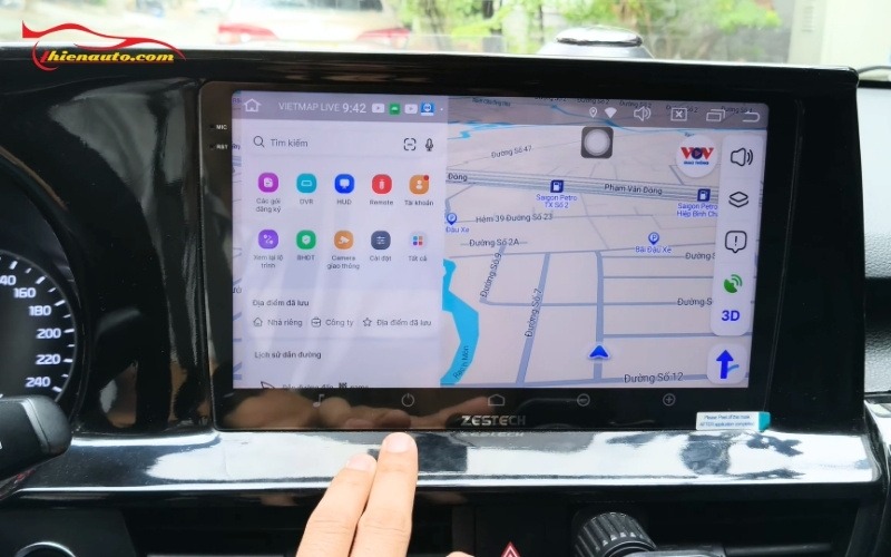 Hướng dẫn Cách thoát Vietmap Live trên điện thoại