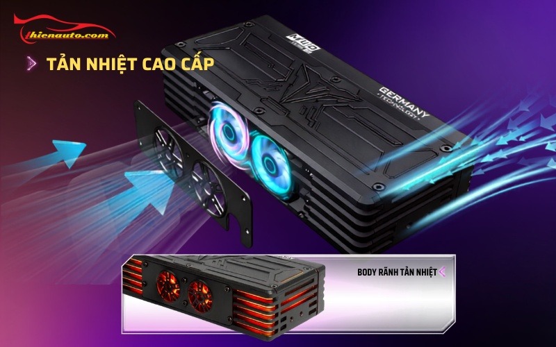 Đèn trợ sáng Titan M40 Ultra V2 hệ thống tản nhiệt 2 quạt 
