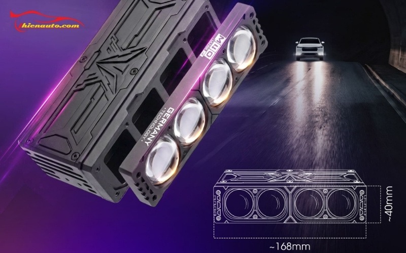 Đèn trợ sáng Titan M40 Ultra V2