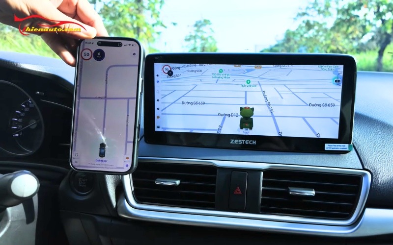 Hướng dẫn sử dụng Vietmap Live trên iphone, màn hình android Hướng dẫn sử dụng Vietmap Live trên iphone, màn hình android