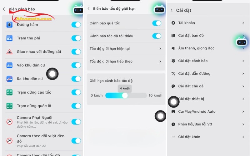 Hướng dẫn sử dụng Vietmap Live trên iphone, màn hình android Hướng dẫn sử dụng Vietmap Live trên iphone, màn hình android