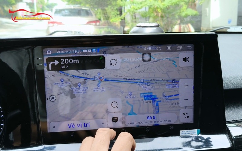Hướng dẫn sử dụng Vietmap Live trên iphone, màn hình android Hướng dẫn sử dụng Vietmap Live trên iphone, màn hình android