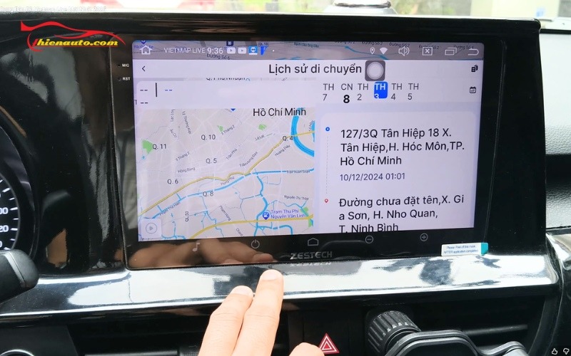 Hướng dẫn sử dụng Vietmap Live trên iphone, màn hình android Hướng dẫn sử dụng Vietmap Live trên iphone, màn hình android