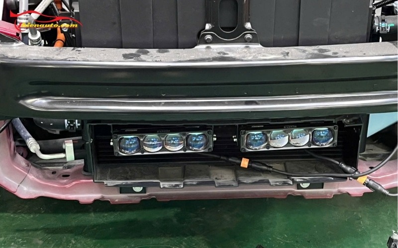 Lắp đèn trợ sáng Vinfast VF5 Lắp đèn trợ sáng Vinfast VF5 chính hãng tại Thiện Auto