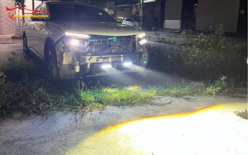 Lắp đèn trợ sáng Vinfast VF5 Lắp đèn trợ sáng Vinfast VF5 chính hãng tại Thiện Auto
