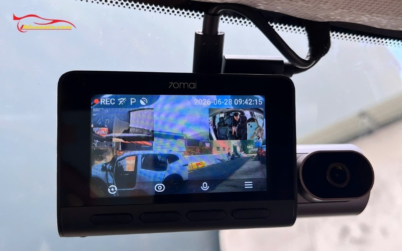 VinFast Limo Green lắp camera hành trình 70Mai T800-41 + Kit UP04 VinFast Limo Green lắp camera hành trình 70Mai T800
