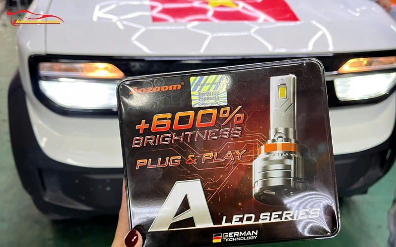 Bóng Led A45 Pro Aozoom tích hợp canbus sẵn trong bóng đèn 