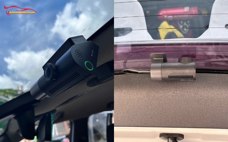 Top camera hành trình 3 mắt tốt nhất hiện nay - Đánh giá chi tiết Camera hành trình 3 mắt trang bị 3 mắt camera