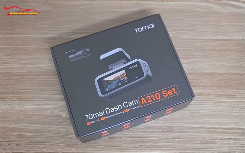 Camera hành trình 70mai A210 Bảng thông tin camera hành trình 70mai A210