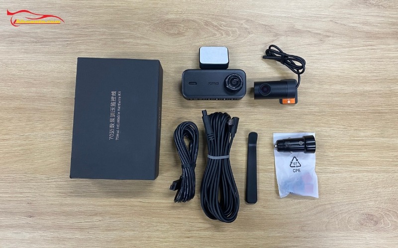 Camera hành trình 70mai A210 Bộ sản phẩm camera hành trình 70mai A210