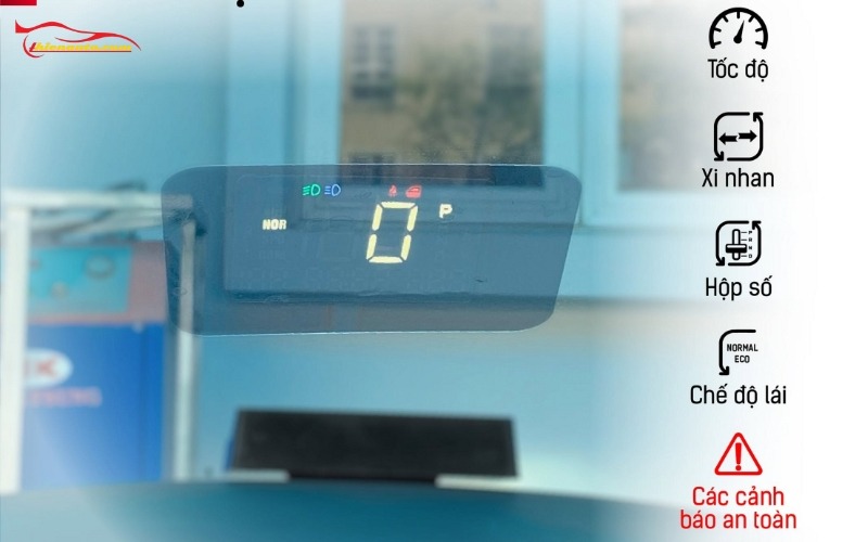 Màn hình HUD VinFast Fadil Thông tin kỹ thuật màn hình HUD VinFast Fadil