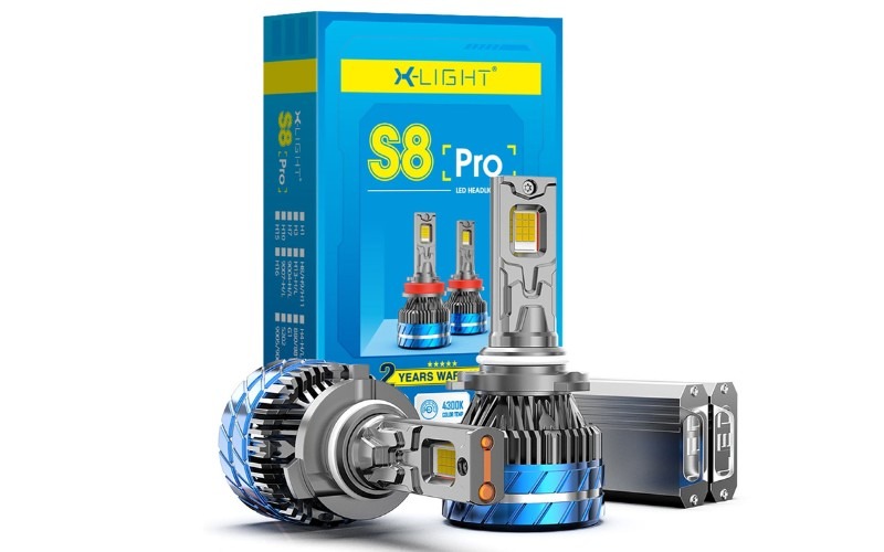 Bóng đèn LED chân H7 siêu sáng lắp đặt chính hãng tại Thiện Auto