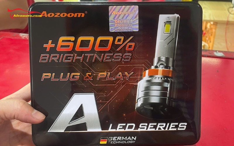 Bóng đèn LED chân H7 siêu sáng lắp đặt chính hãng tại Thiện Auto