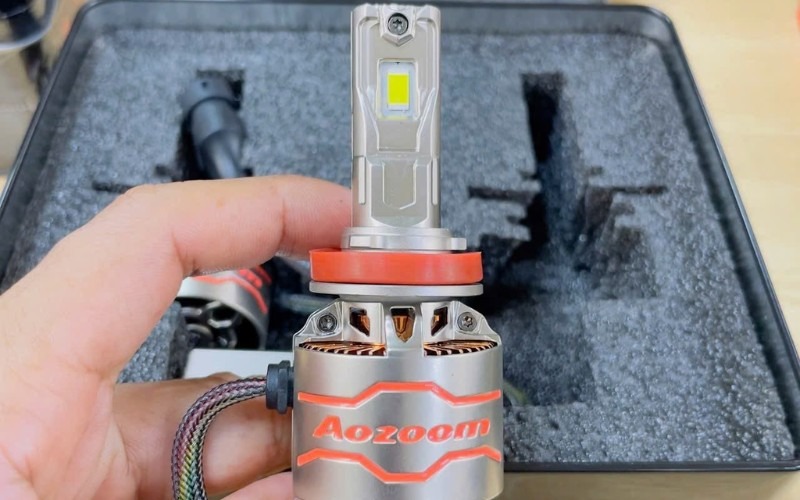 Bóng đèn LED chân H7 siêu sáng lắp đặt chính hãng tại Thiện Auto