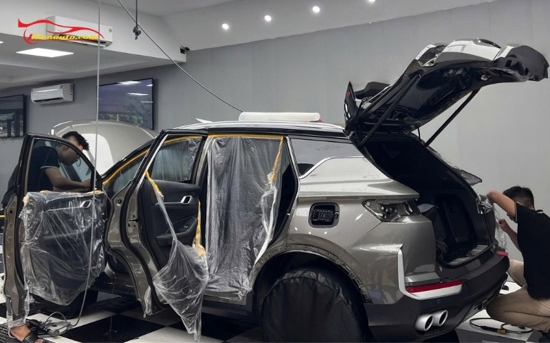 Dán PPF Geely Coolray bảo hành đến 10 năm
