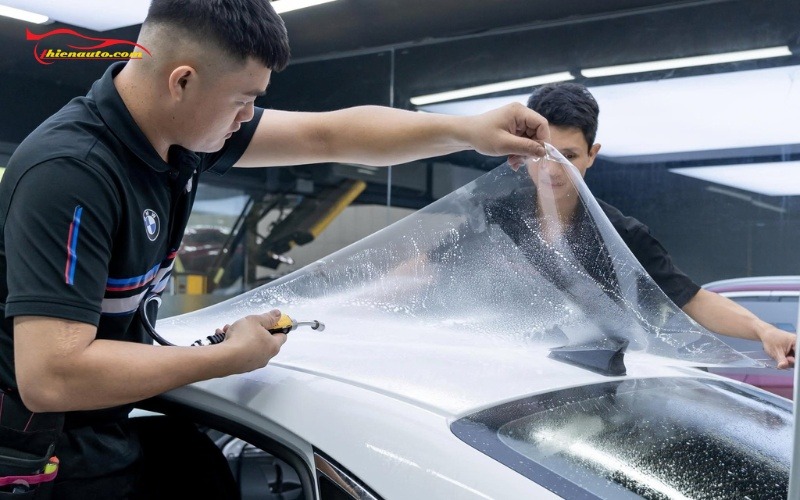 Dán PPF KIA K3 Hình ảnh dán PPF KIA K3 thực tế tại Thiện Auto