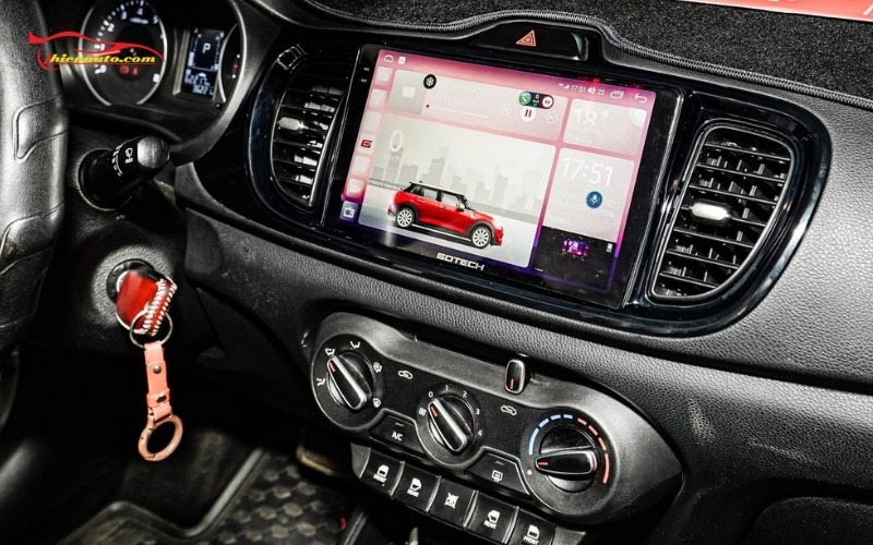 Màn hình Android KIA Soluto giúp nâng tầm giải trí