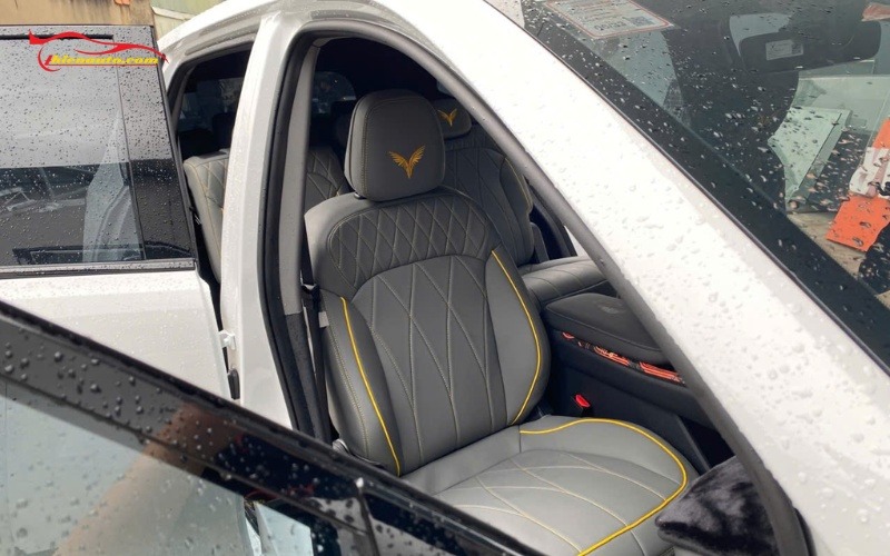 Tổng hợp 50+ mẫu bọc ghế da Vinfast Limo Green Đẹp hot nhất 2026 Mẫu ghế da cho xe Vinfast Limo Green màu trắng
