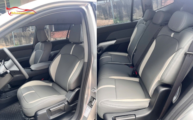 Tổng hợp 50+ mẫu bọc ghế da Vinfast Limo Green Đẹp hot nhất 2026 Mẫu ghế da cho xe Vinfast Limo Green màu trắng