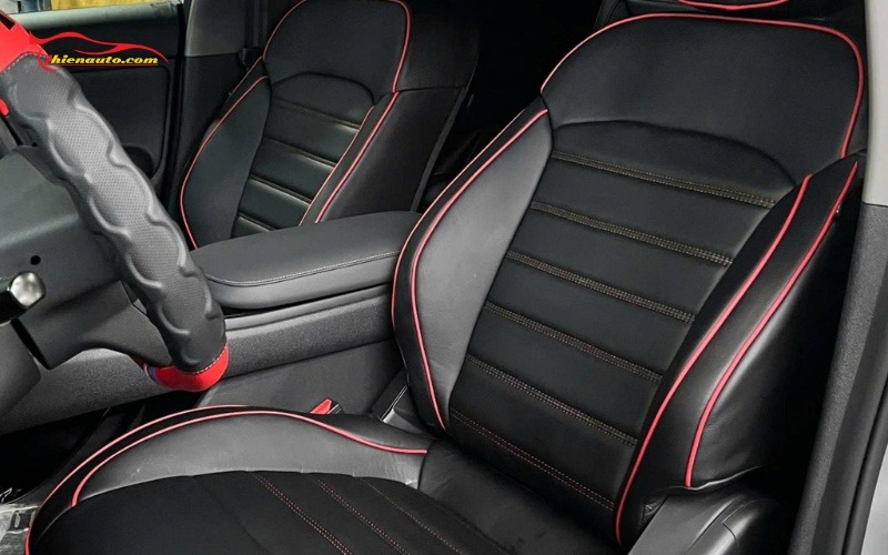Tổng hợp 50+ mẫu bọc ghế da Vinfast Limo Green Đẹp hot nhất 2026 Mẫu bọc ghế da VinFast Limo Green màu đen tại Thiện Auto
