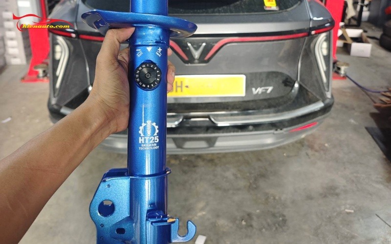 Phuộc trước HT25 Rebound Vinfast VF6/VF7 16 nấc Phuộc trước HT25 Rebound Vinfast VF6 và VF7