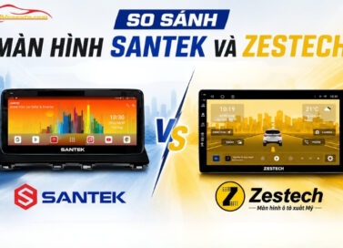 So sánh màn hình Santek và Zestech