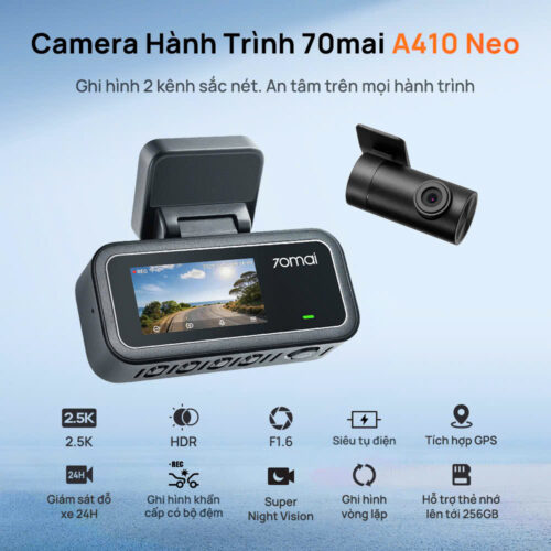 Camera hành trình 70mai A410 Neo Camera hành trình 70mai A410 Neo