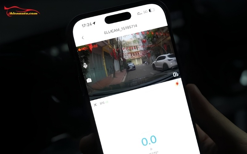 Camera hành trình Ellicam A750 ICAR Camera hành trình Ellicam A750 ICAR kết nối WiFi, xem và tải video thuận tiện