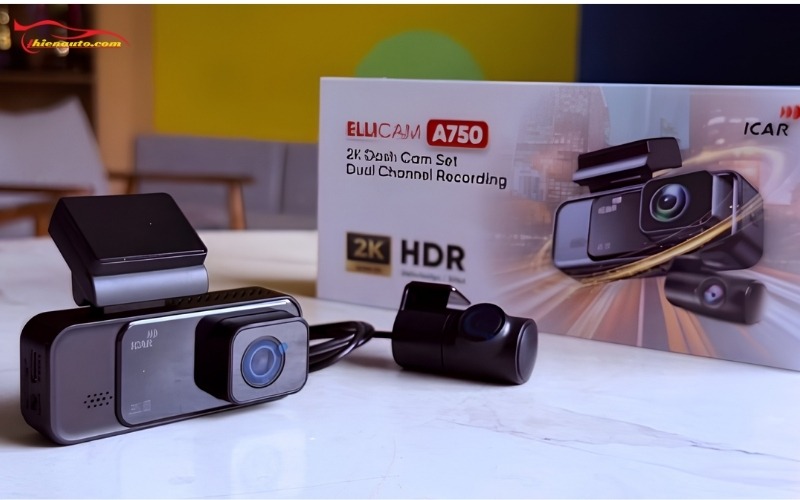 Camera hành trình Ellicam A750 ICAR Thông tin camera hành trình Ellicam A750 ICAR